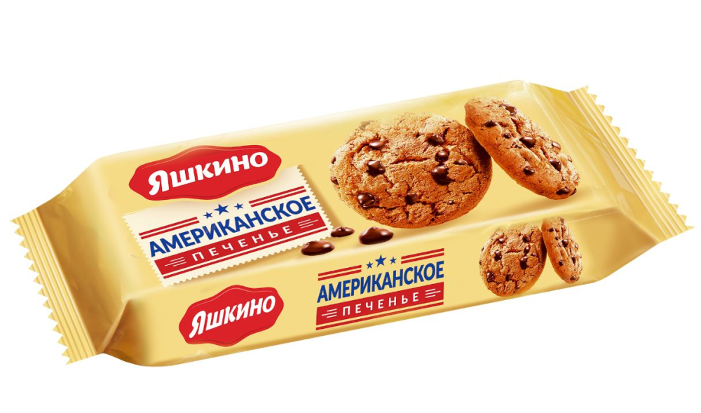 Печенье Яшкино сдобное американское, 200г