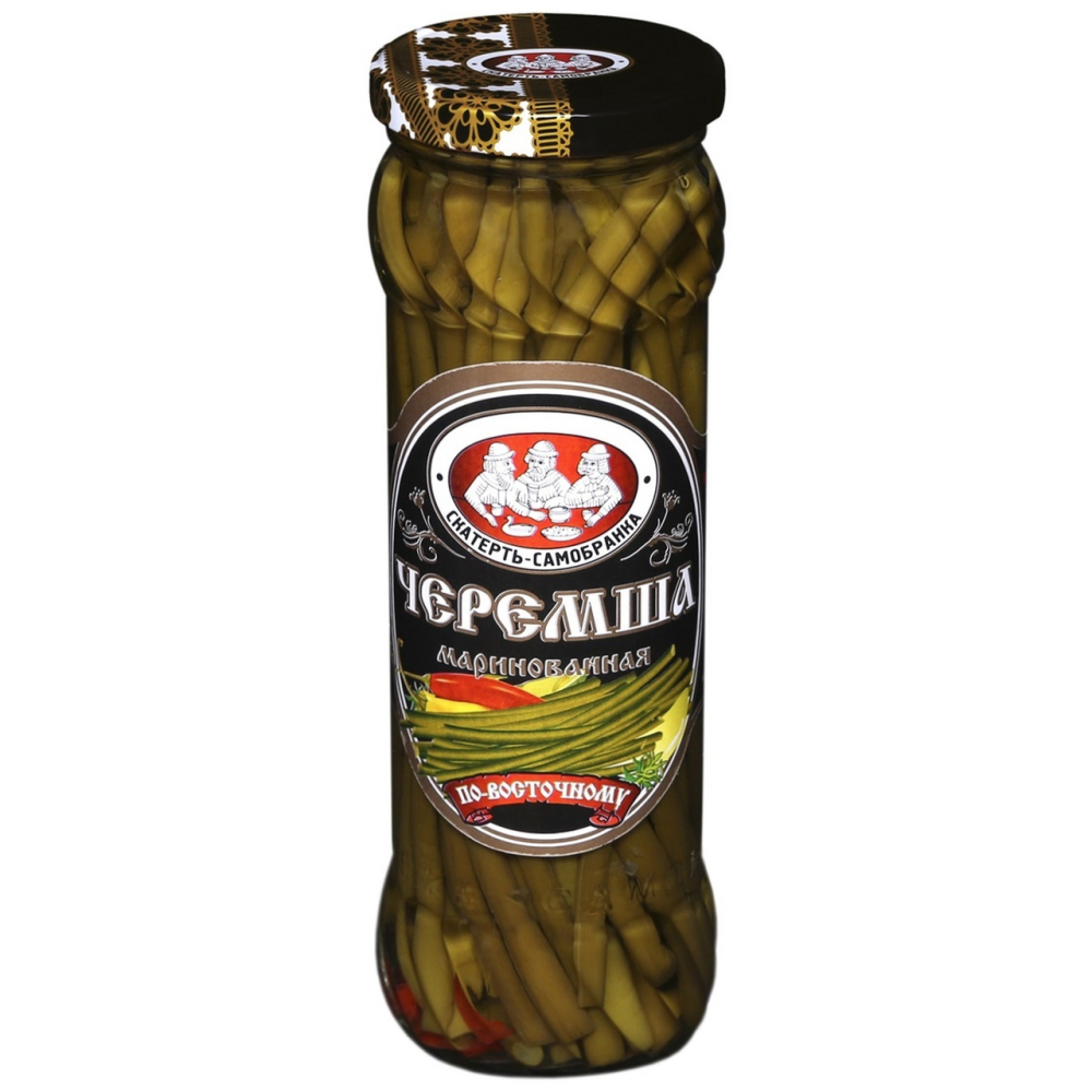 Черемша Скатерть-Самобранка по-восточному маринованная 330 г