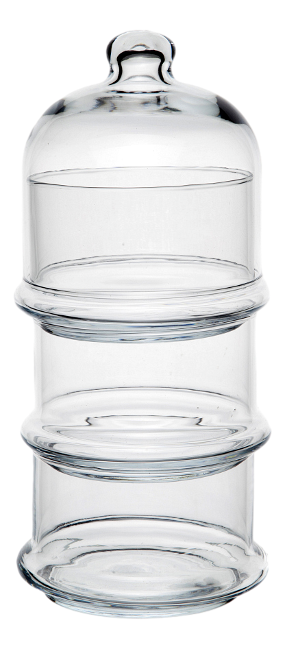 Набор емкостей Pasabahce Villa Patisserie с крышкой, 505мл x 3шт