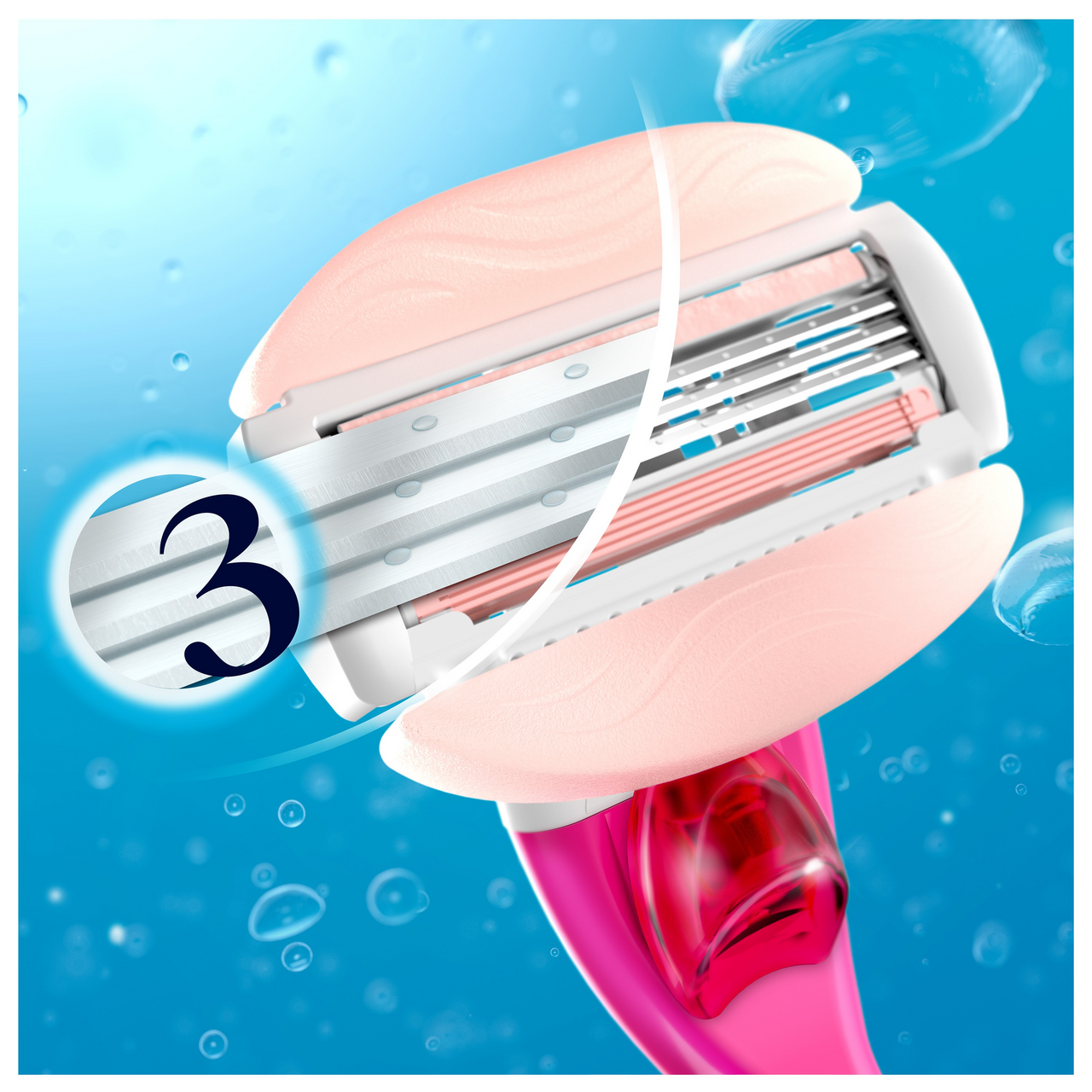 Кассеты сменные для бритья Venus SPA Breeze, 4шт