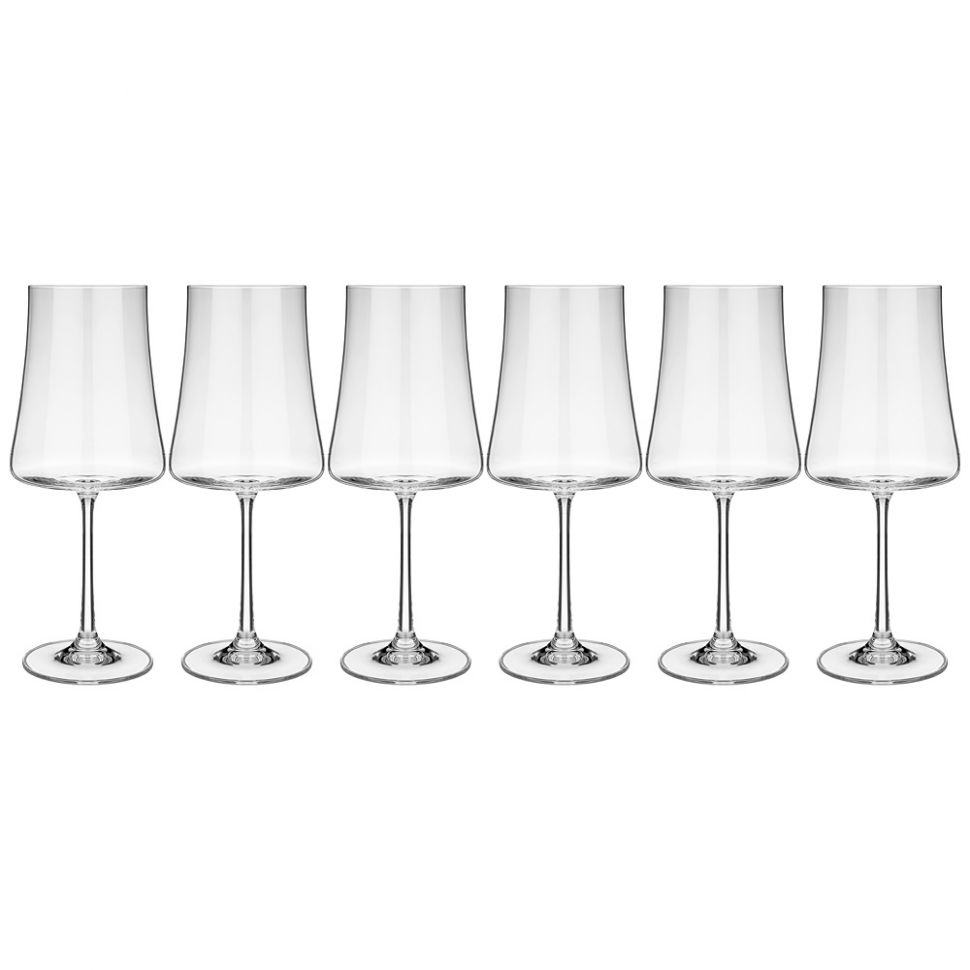 Набор бокалов для красного вина Crystal Bohemia Xtra, 560мл х 6шт