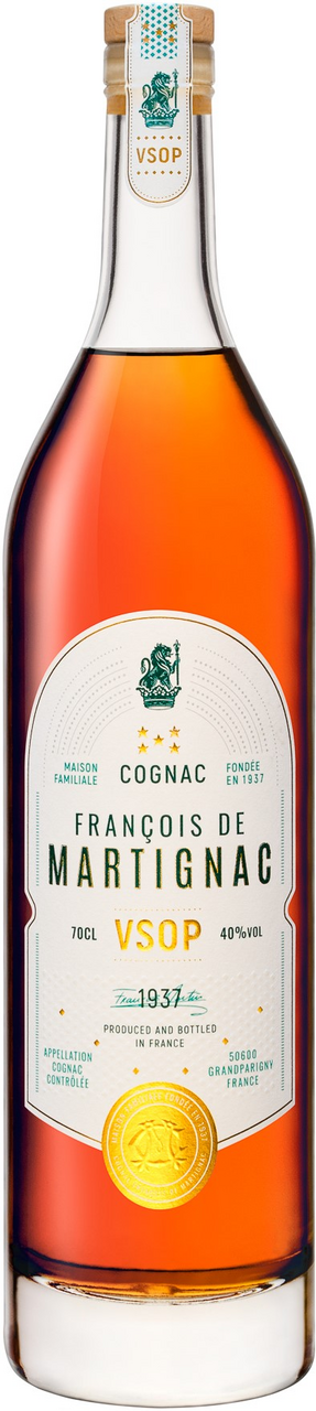 Коньяк Francois de Martignac в подарочной упаковке VSOP, 0.7л