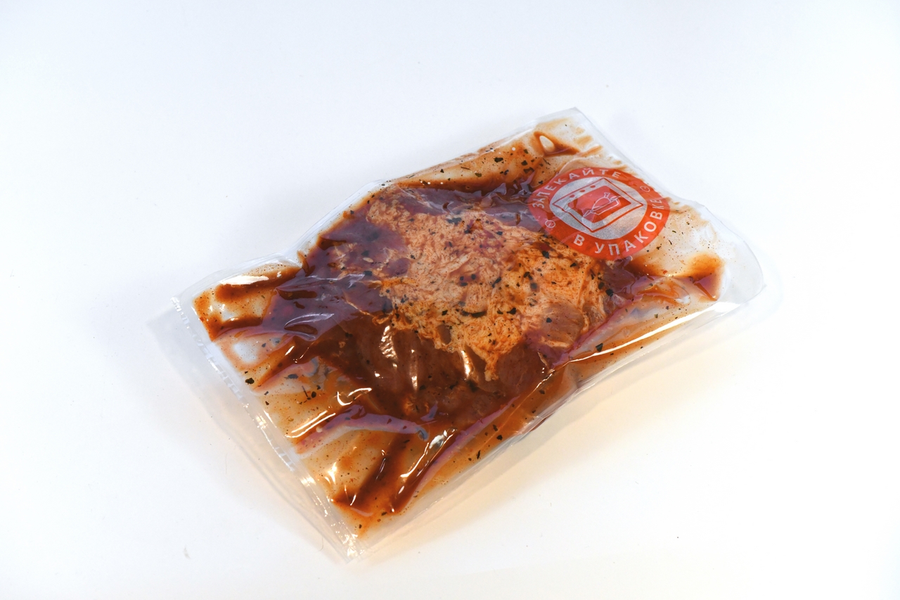 Шея Мираторг в маринаде с пряными травами по-кавказски охлажденная, ~1.15кг