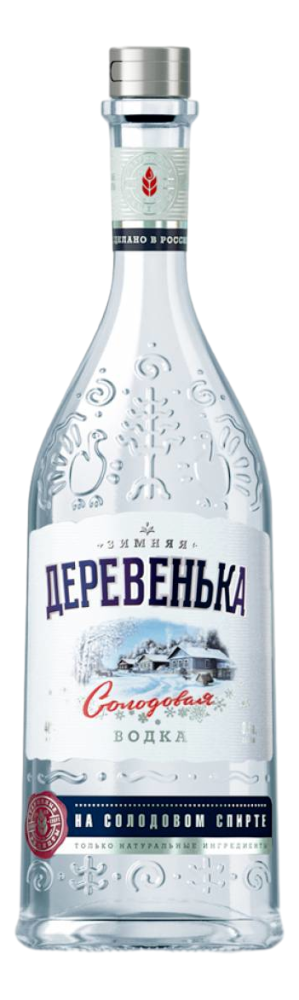 Водка Деревенька зимняя, 0.5л