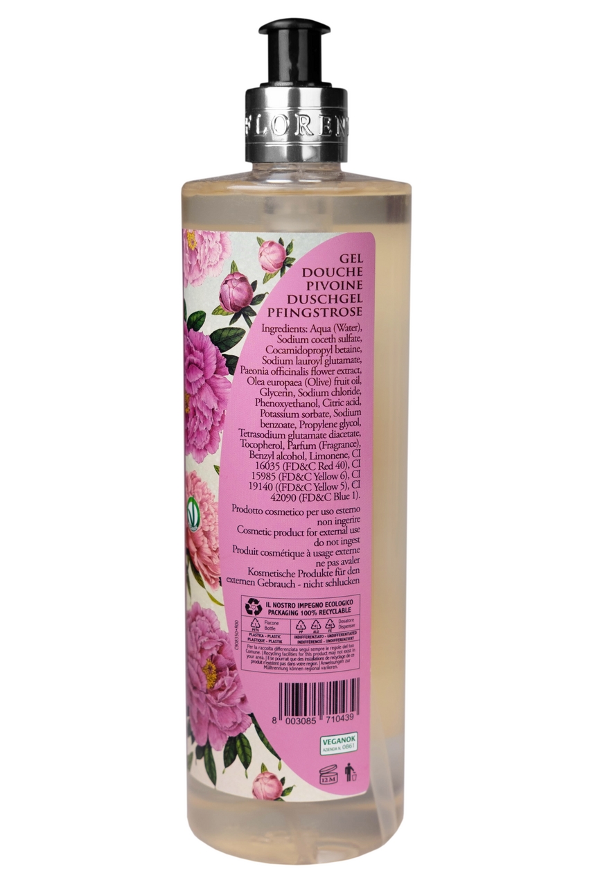 Гель для душа La Florentina изысканный пион, 500мл