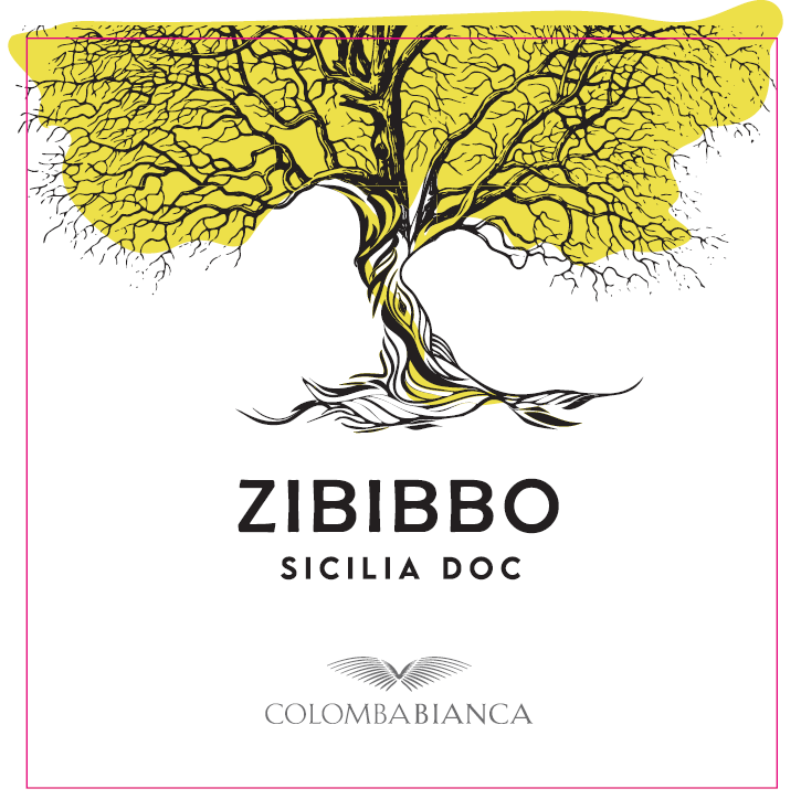 Вино Colomba Bianca Zibibbo Sicilia белое полусухое, 0.75л