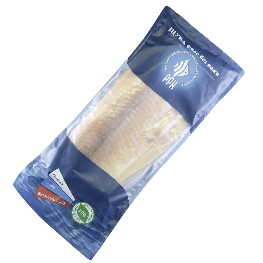 Щука РРК свежемороженая филе ~1кг