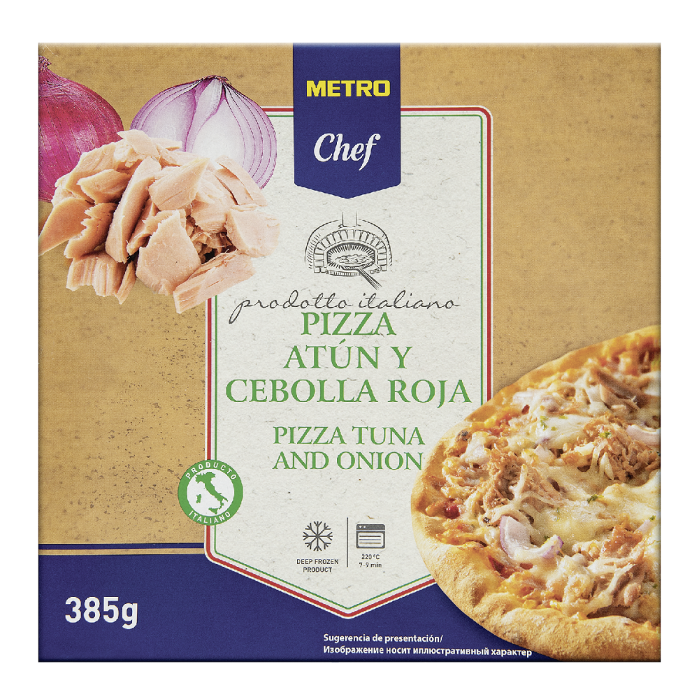 METRO Chef Пицца Тунец замороженная 27см, 385г