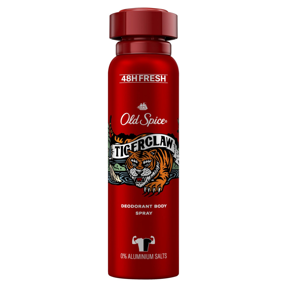 Дезодорант Old Spice Tigerclaw спрей, 150мл