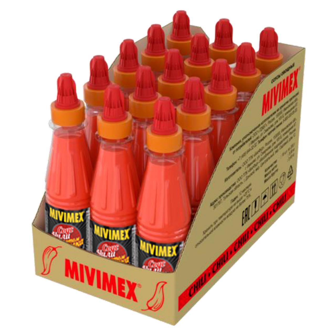 Соус чили Mivimex с ароматом дымка, 200г