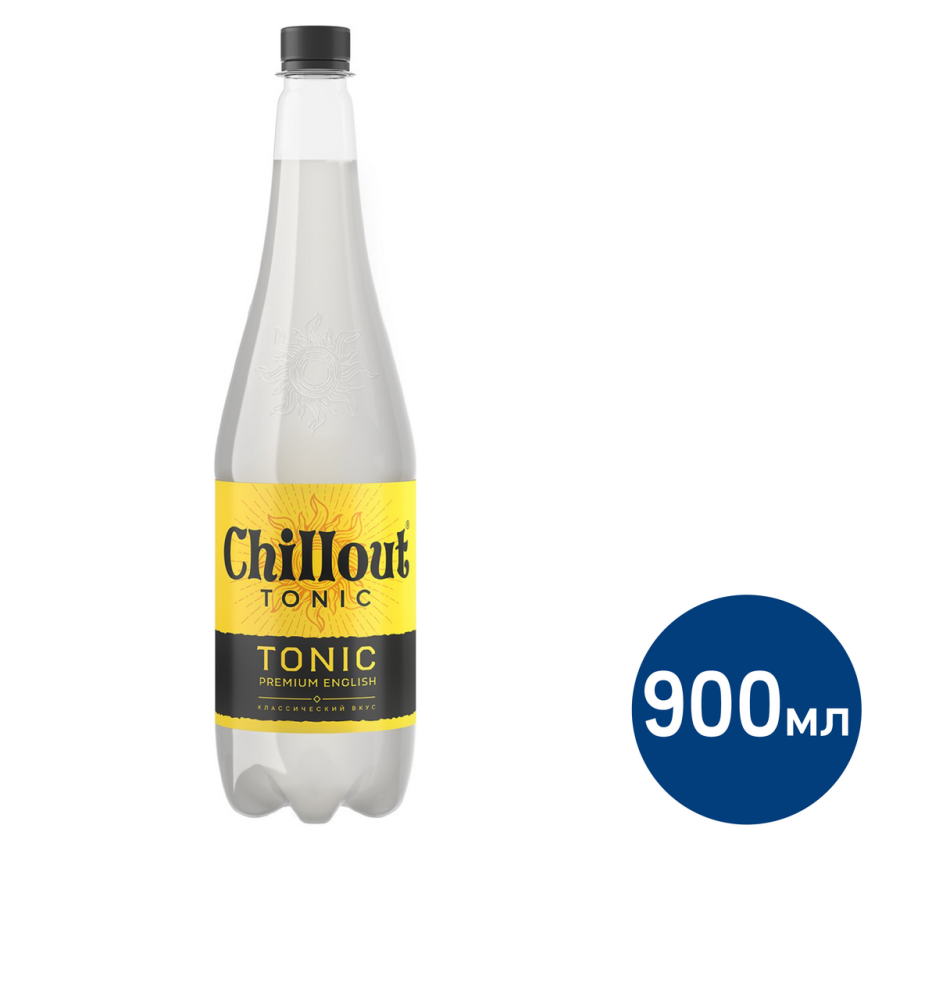 Напиток Chillout Premium English Tonic сильногазированный, 900мл