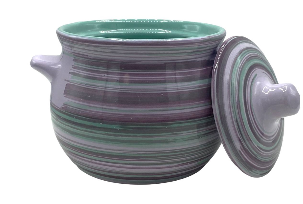 Горшок для запекания Борисовская керамика Пиканто микс цветов, 650мл