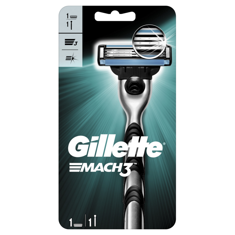 Бритва Gillette Mach3 c 1 сменной кассетой