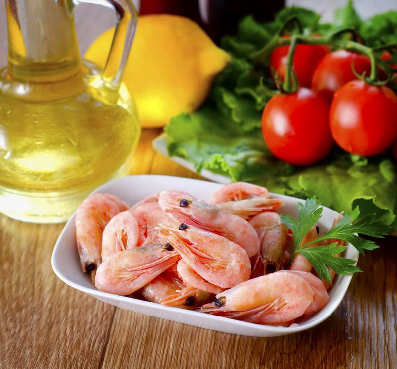 Креветки Polar Premium 60/80 северные вареные замороженные 2 кг