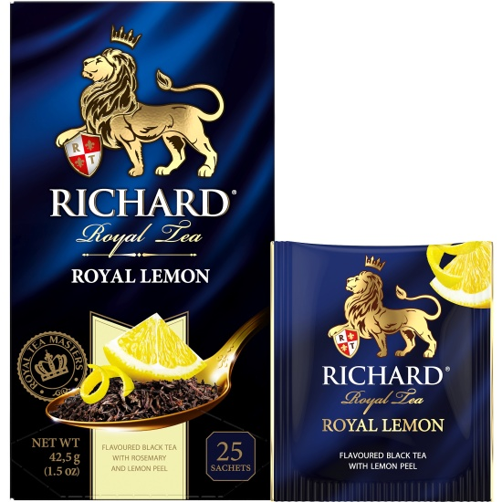 Чай Richard Royal Lemon ароматизированный (1.7г х 25шт), 42г