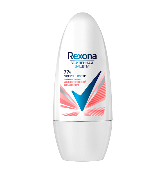 Антиперспирант шариковый Rexona Абсолютный комфорт, 50мл