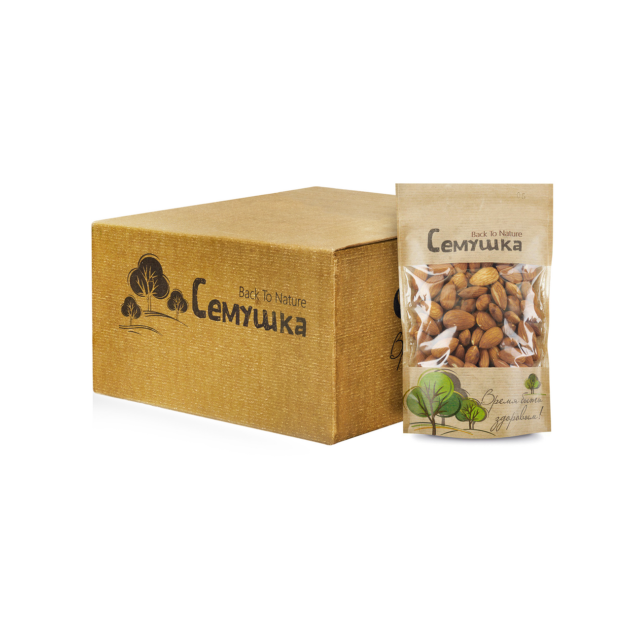 Миндаль Семушка жареный, 150г