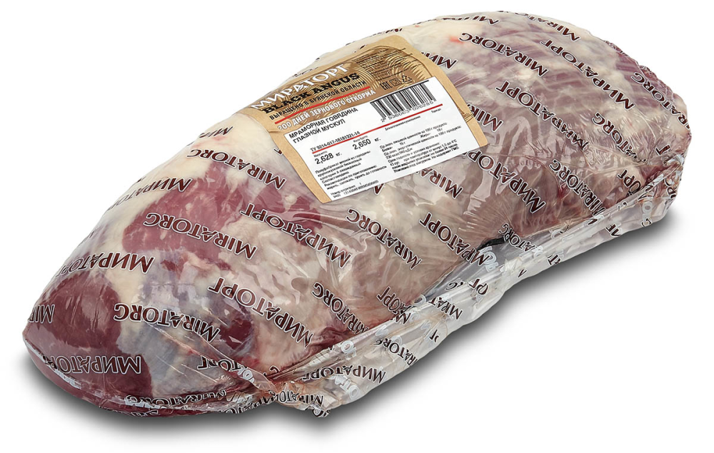 Глазной мускул говяжий Мираторг охлажденный ~2 кг