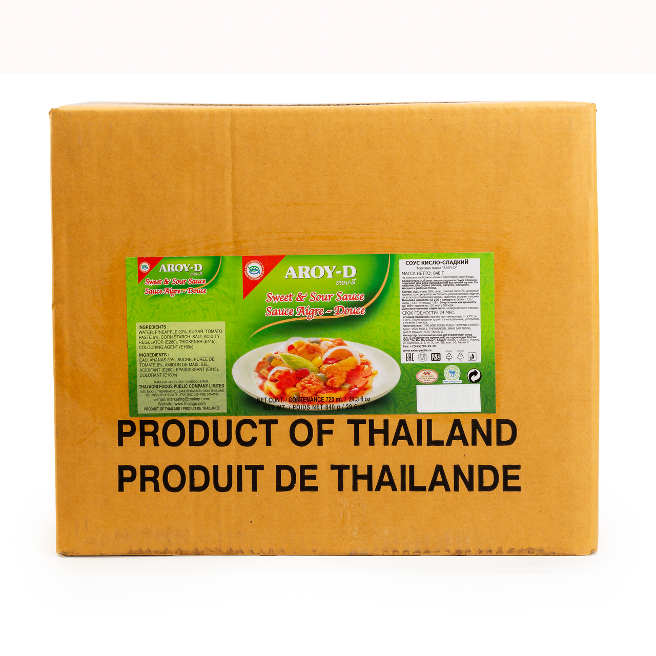 Соус Aroy-D кисло-сладкий, 840г