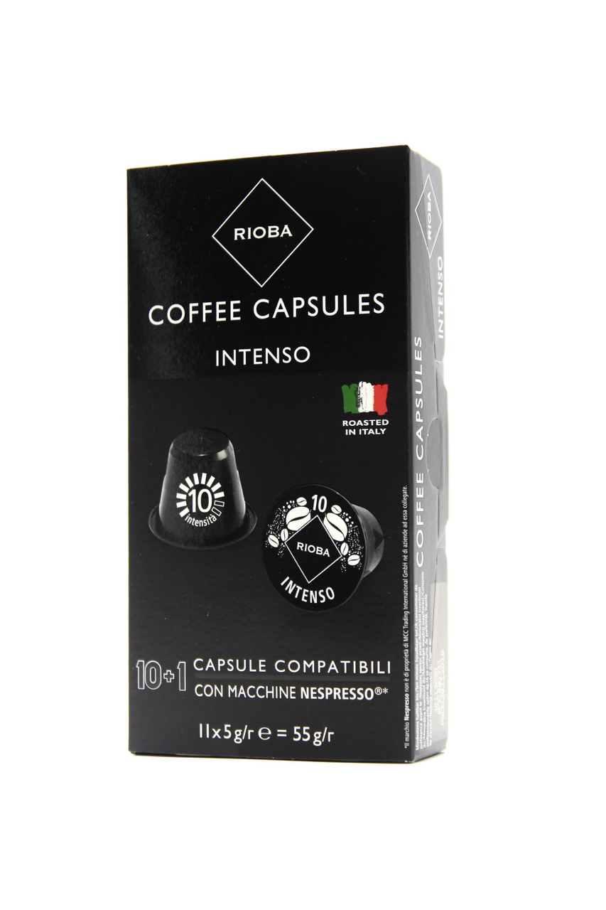 Капсулы RIOBA Intenso, 10 х 5 г