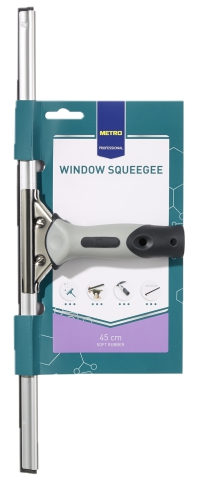 Водосгон METRO PROFESSIONAL стальной без ручки, 45 см