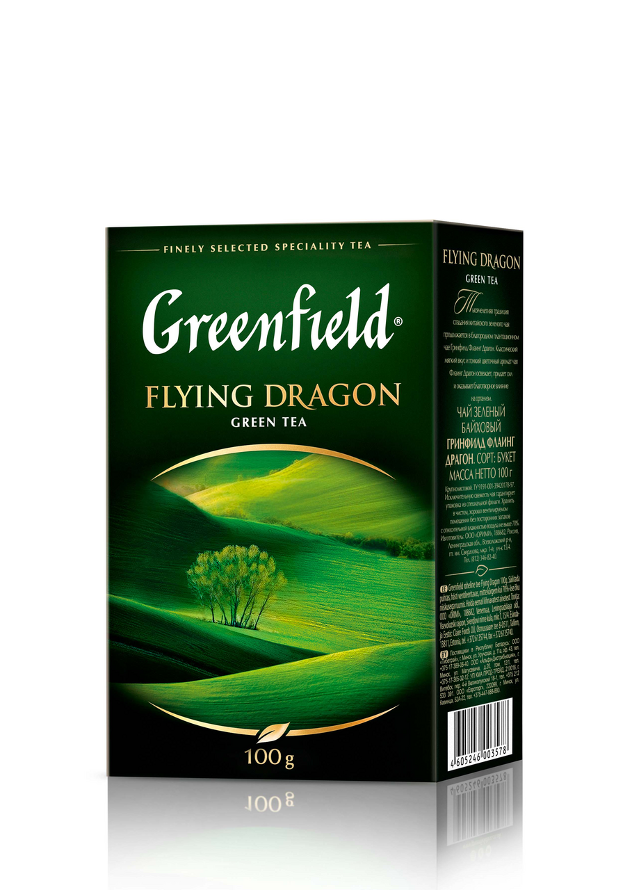 Чай зеленый Greenfield Flying Dragon листовой, 100г