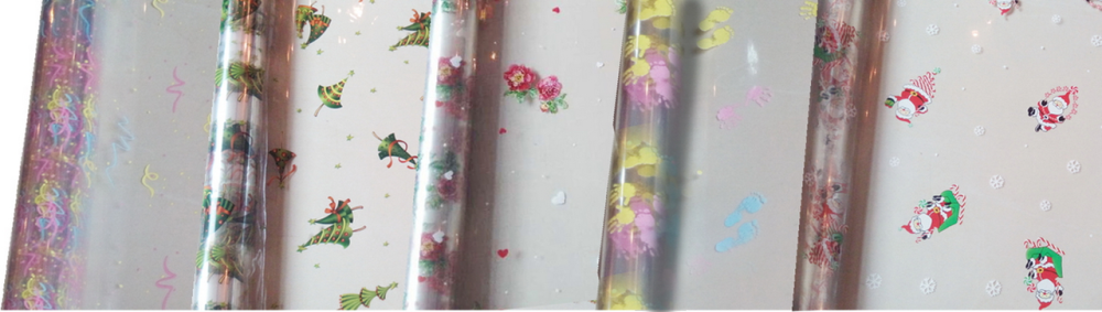 Пленка упаковочная Regalissimi с рисунком, 70 х 150см