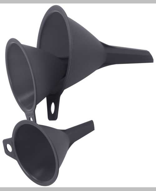 Набор воронок Fackelmann O8, 10, 12 см