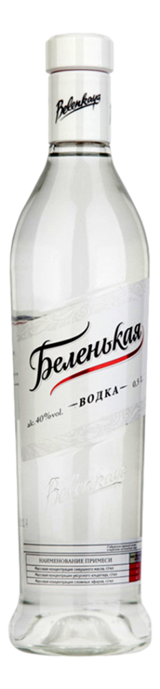 Водка Беленькая классическая, 0.5л