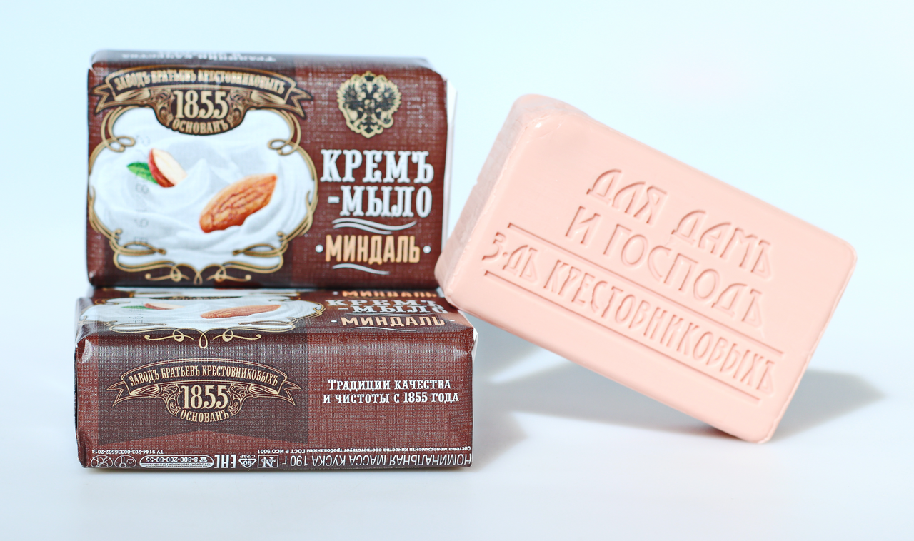 Крем-мыло Завод Братьев Крестовниковых миндаль, 190г