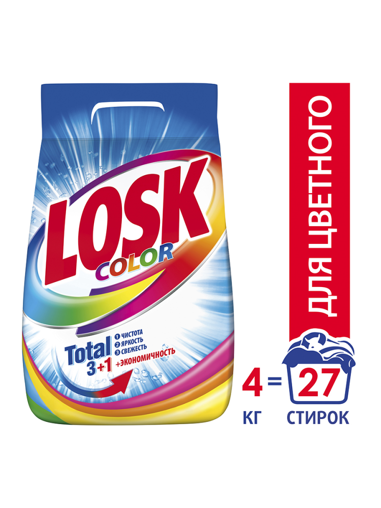 Стиральный порошок Losk Color автомат 4,05 кг