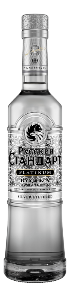 Водка Русский Стандарт Platinum, 0.5л
