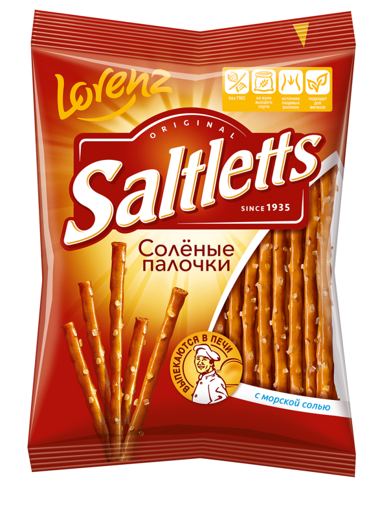 Палочки соленые Saltletts классические, 75г