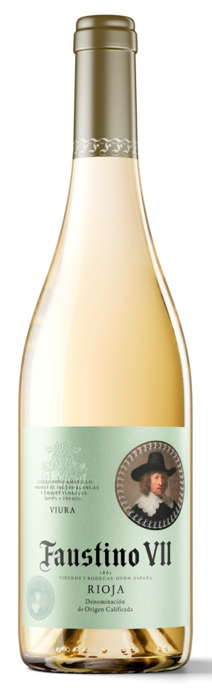 Вино Faustino VII Viura белое сухое, 0.75л