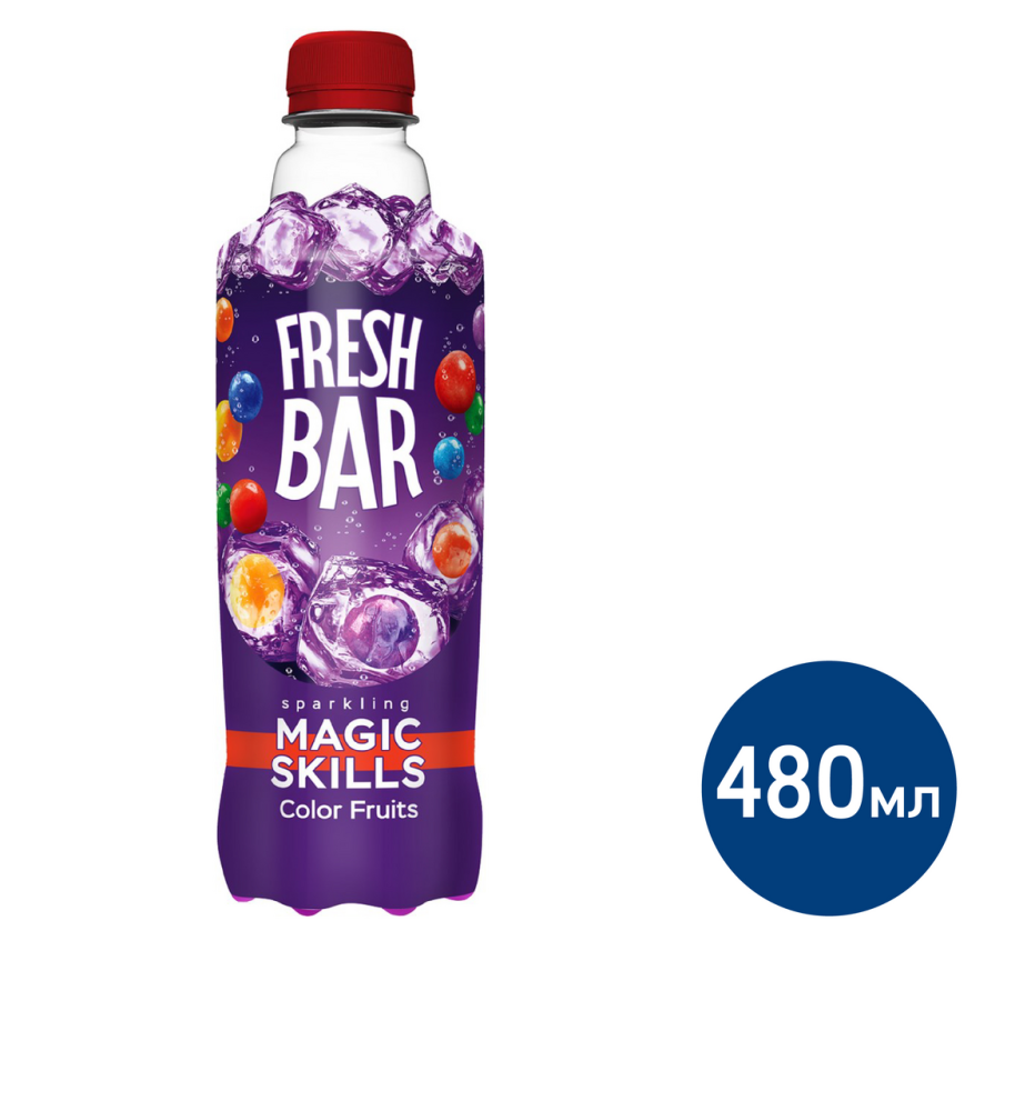 Напиток газированный Fresh Bar Magic Skills, 480мл