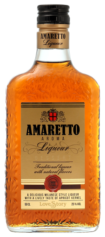 Ликер Love Story Amaretto Aroma, 0.5л