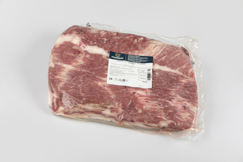 Грудинка для запекания Primebeef замороженная, ~1.2кг