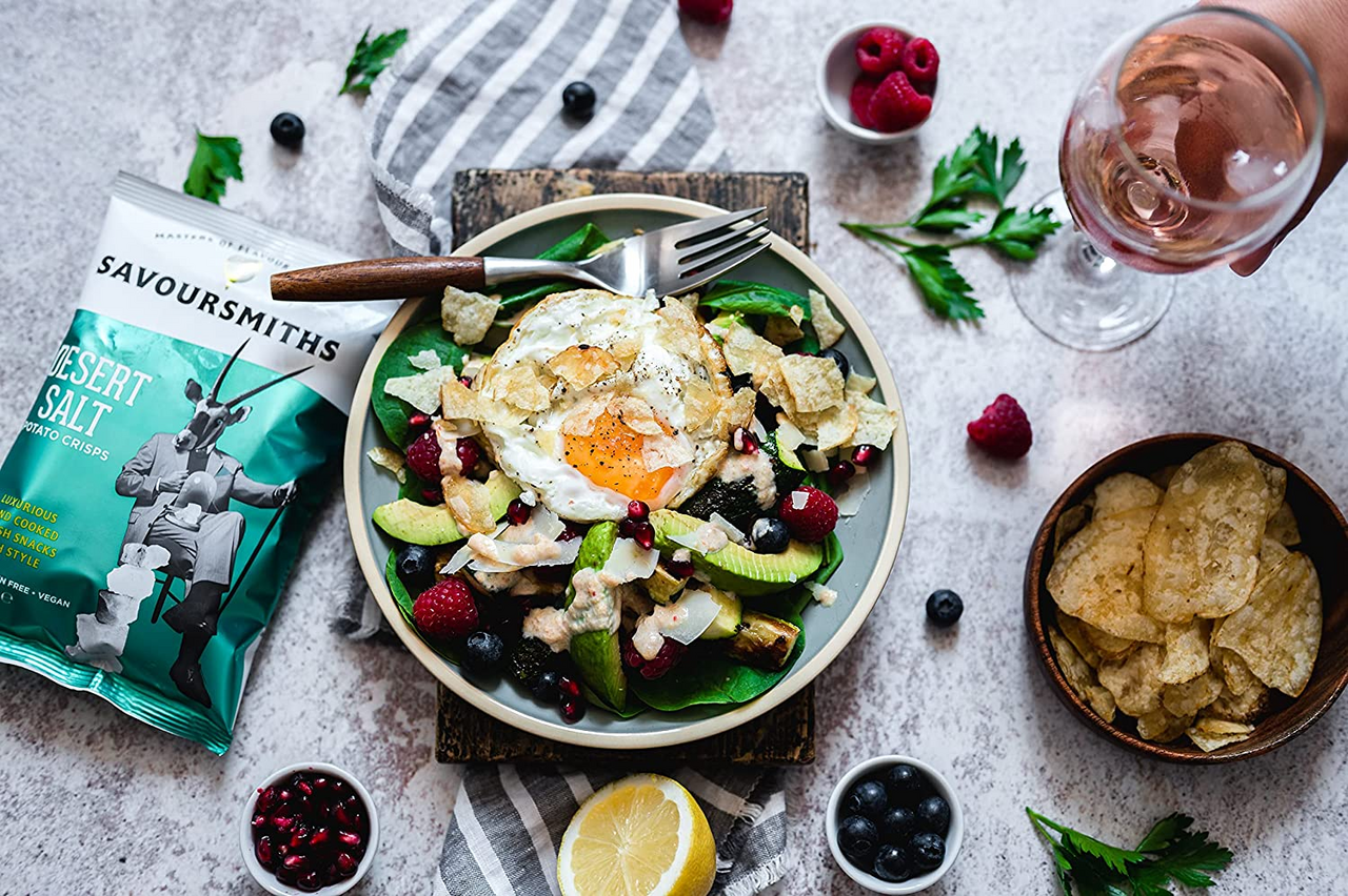 Чипсы Savoursmiths с солью пустыни, 150г