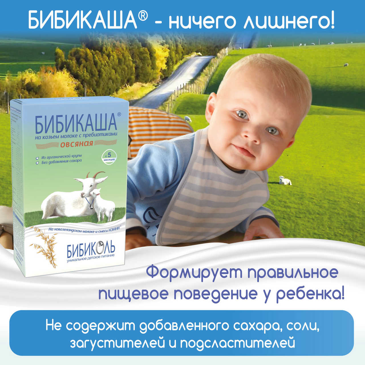 Каша Бибикаша овсяная, 200г