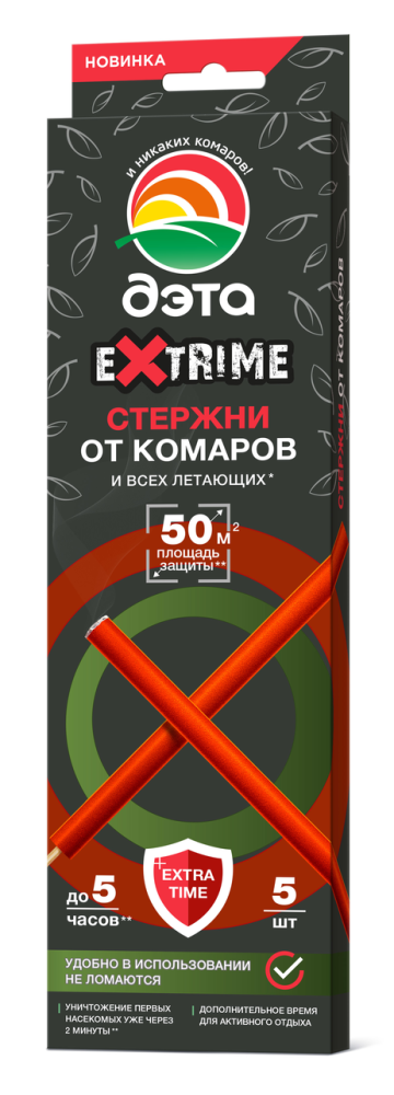 Стержни Дэта Extrime от комаров 5 шт