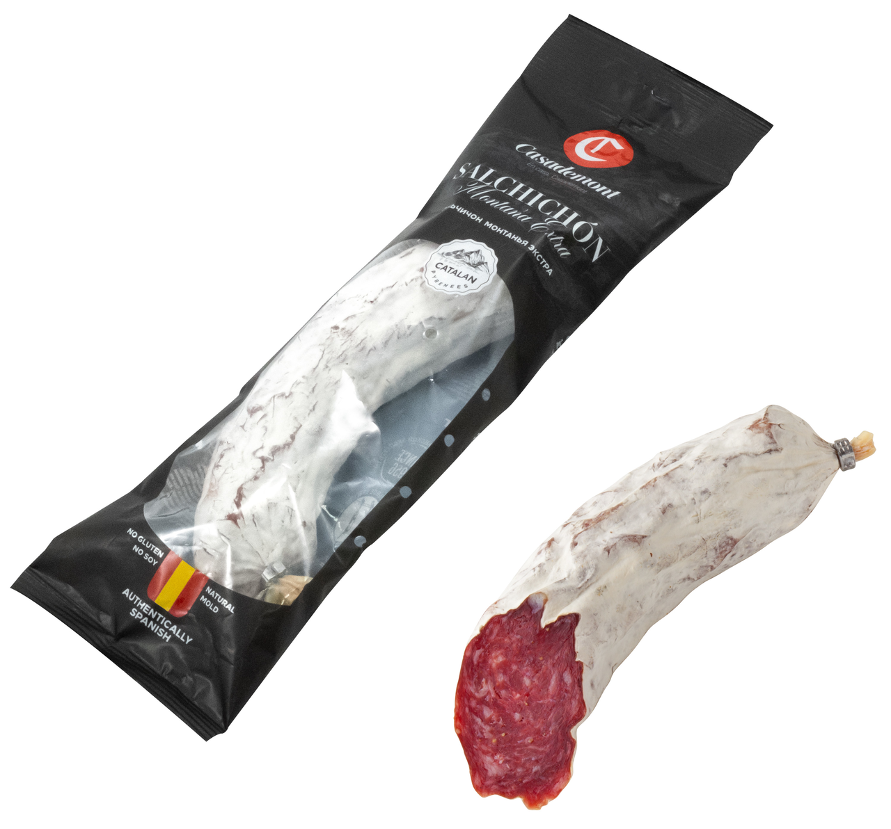 Колбаса Casademont Сальчичон Монтанья Экстра сыровяленая полусухая, 250г