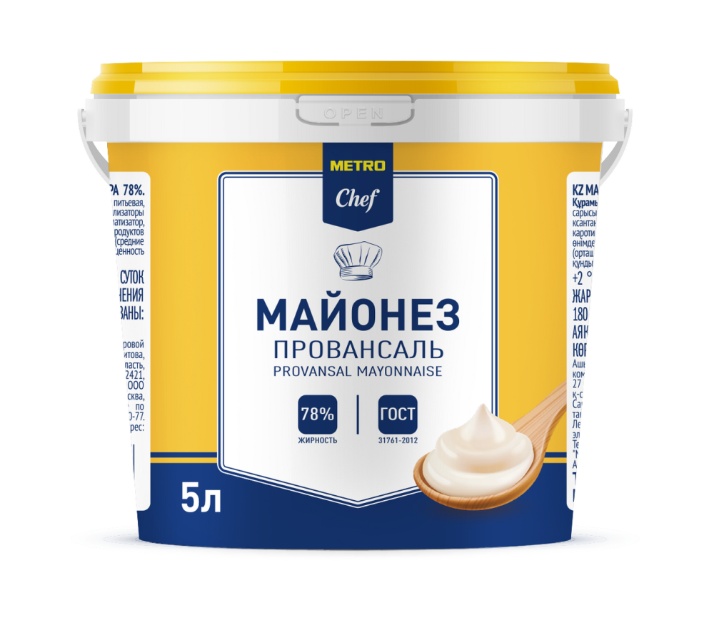 METRO Chef Майонез Провансаль 78% 5 л