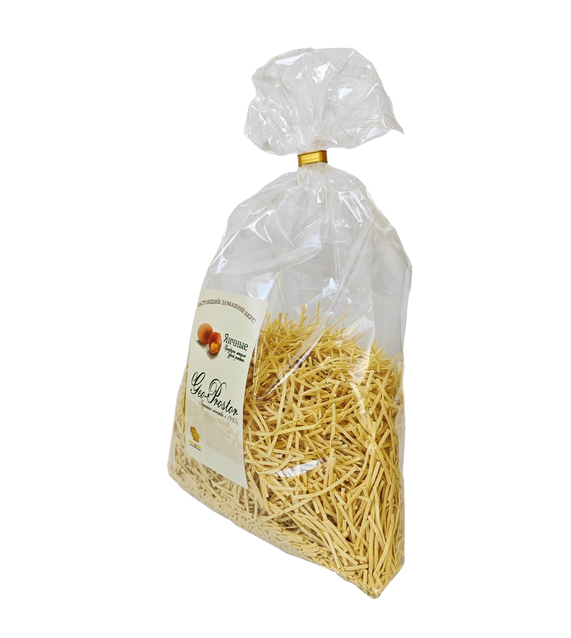 Лапша яичная Гео-Простор по-домашнему, 500г