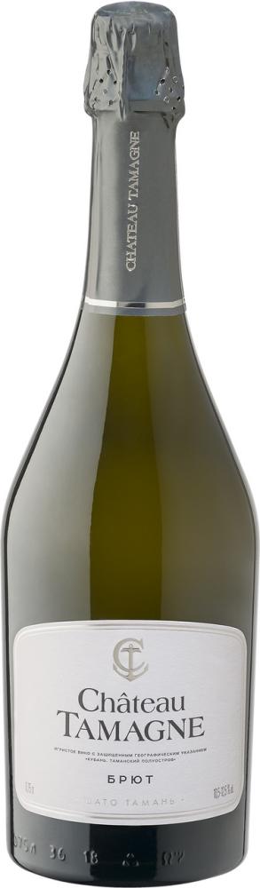 Вино игристое Chateau Tamagne белое брют, 0.75л