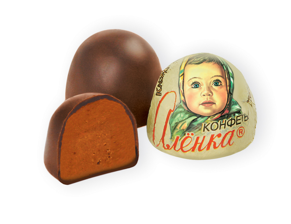 Конфеты Красный Октябрь Аленка крем брюле купол, 1кг