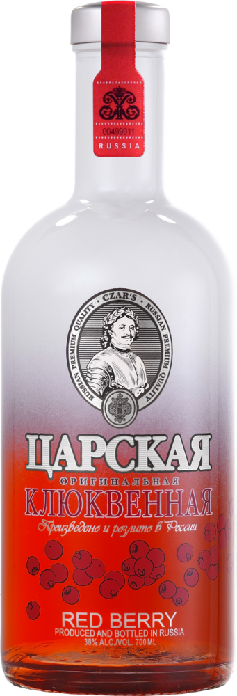 Настойка горькая Царская Оригинальная Клюква, 0.7л