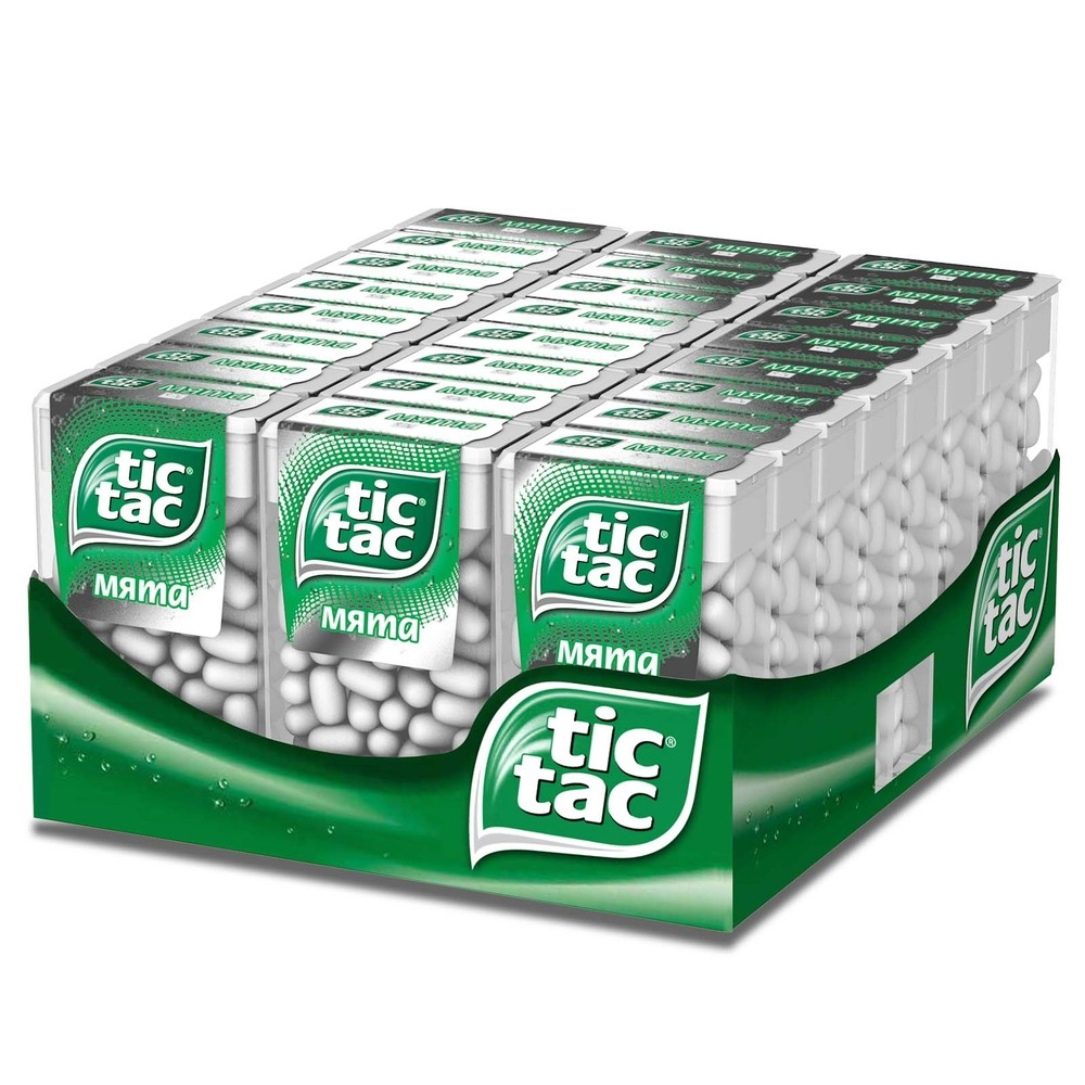 Драже Tic Tac со вкусом мяты 49 г