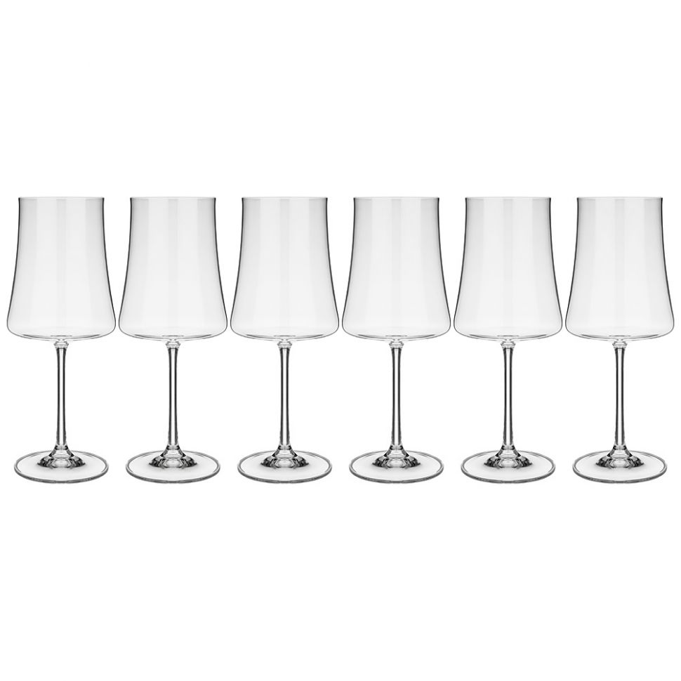 Набор бокалов для красного вина Crystal Bohemia Xtra, 460мл х 6шт