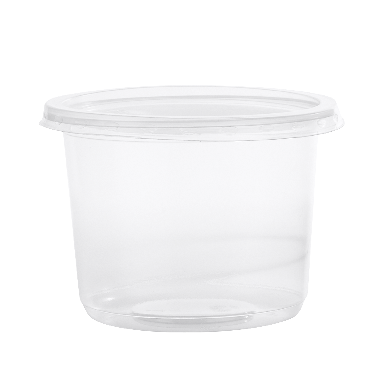 Контейнер Мистерия круглый с крышкой черный 115 х 82 мм 500 мл х 50 шт