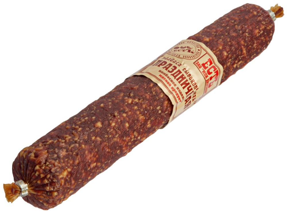 Колбаса Есть Праздничная сырокопченая ~500 г